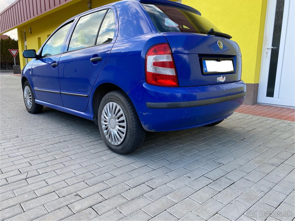 Škoda Fabia 1,2HTP 40KW  Rok výroby 2005 STK/EK 2026