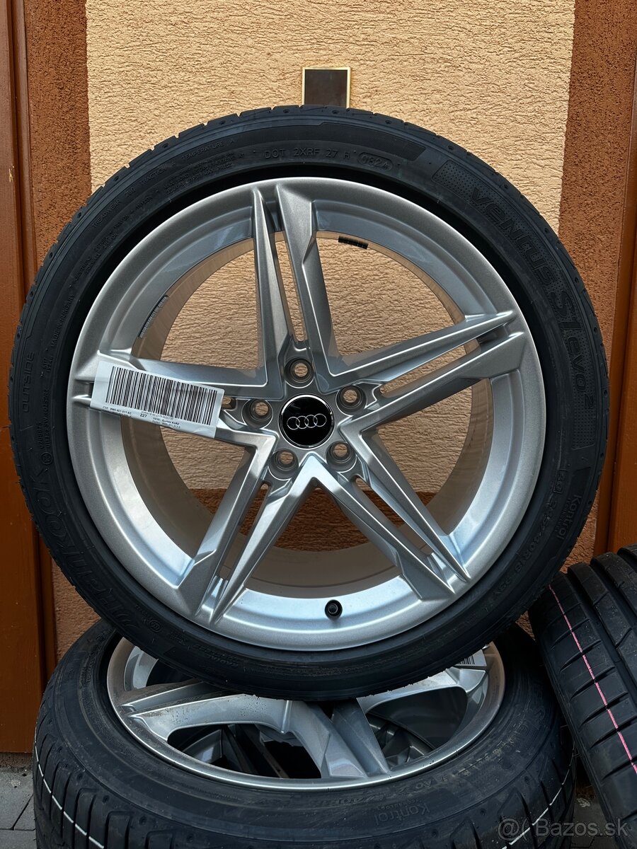 5x112 R18 8,5J ET29 originál Audi + 245/40 R18 letné (2024)