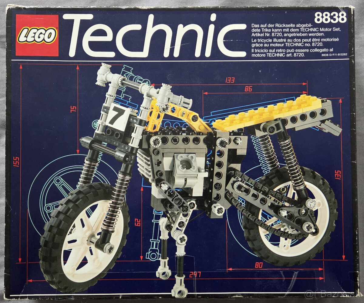 Lego Technic 8838, 90 roky, Na predaj