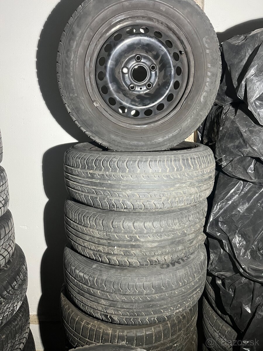 Letne pneumatiky 195/65 R15 a disky