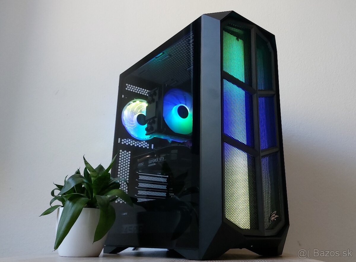 Herné pc  intel core i7 8700 3.20ghz/16GB/SSD/GTX1660TI 6GB