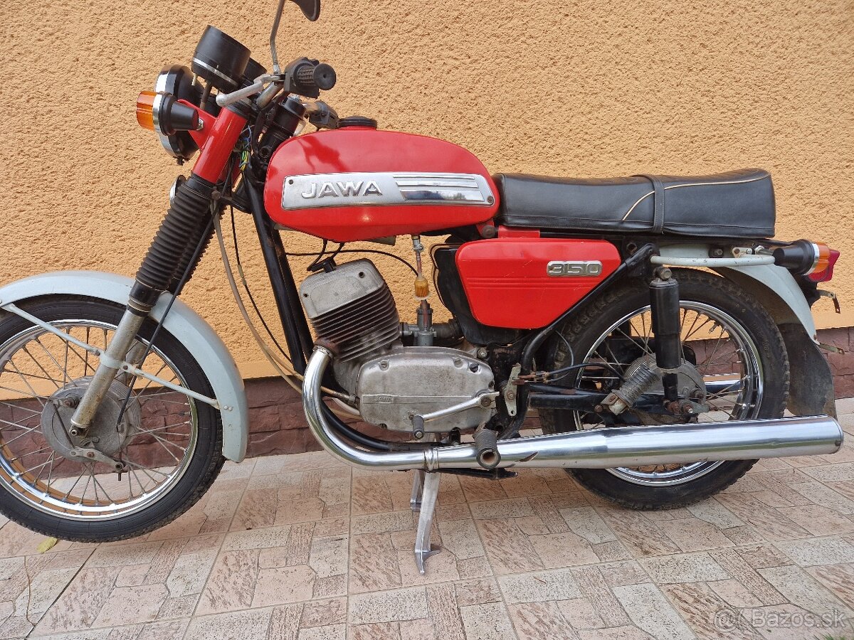 Ulozenka 5330km Jawa 350 typ 634 stk 28