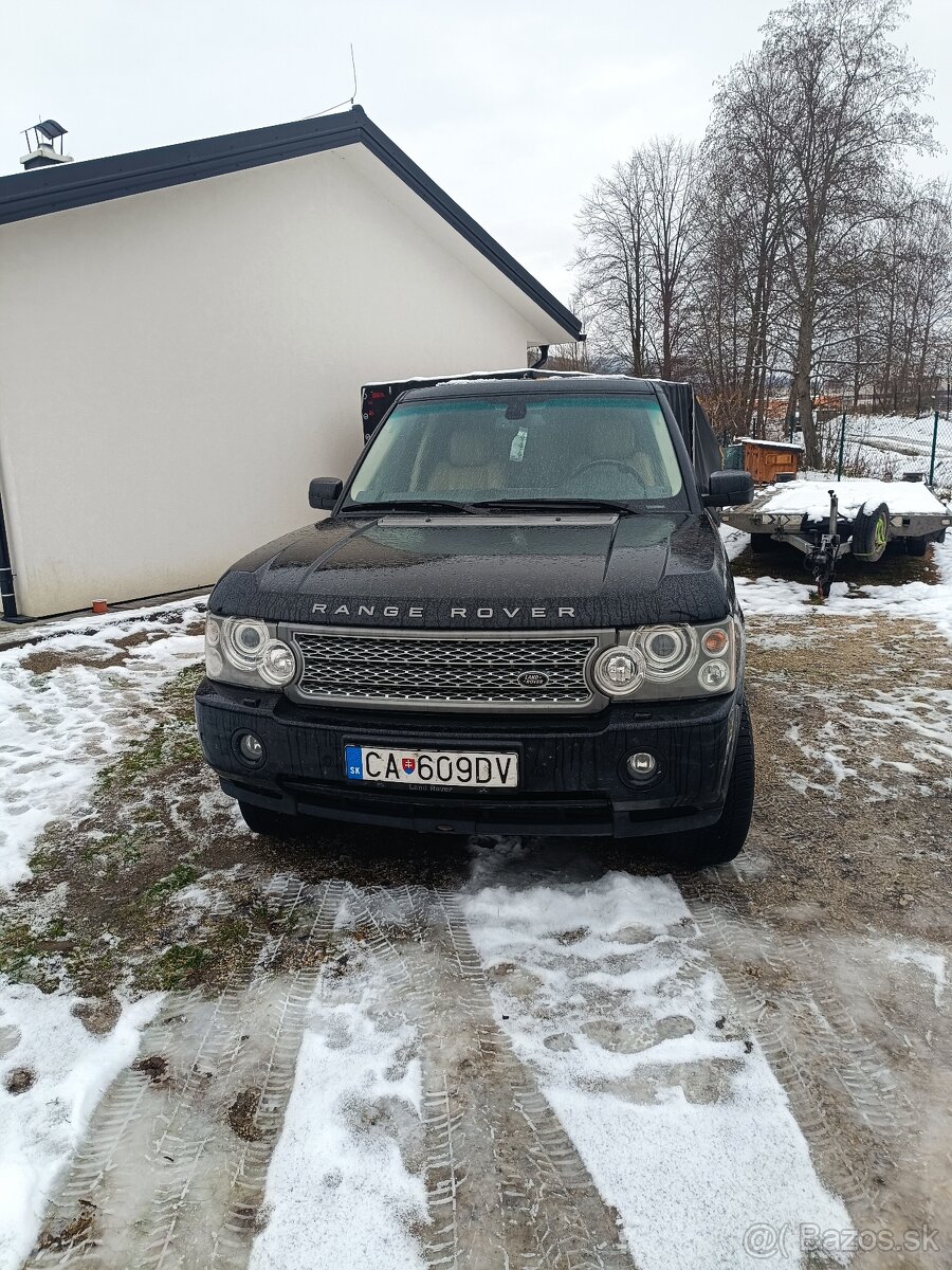 Land rover l322 ťažné 3.5t 3.6 V8 diesel