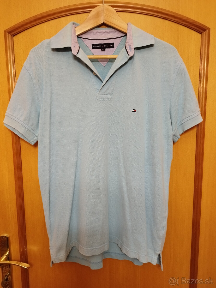 Polo tricko Tommy Hilfiger , velkost S, modre