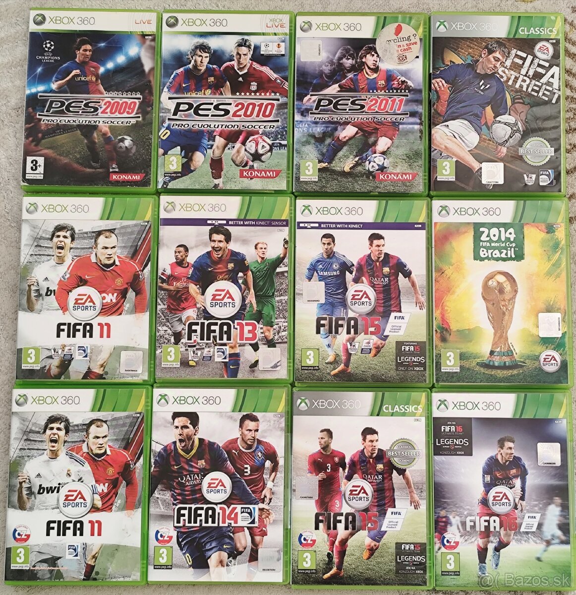 Hry FIFA futbal na Xbox 360