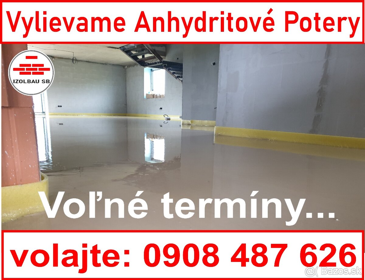 ANHYDRITOVÉ LIATÉ POTERY - IZOLBAU SB,s.r.o..-----6.