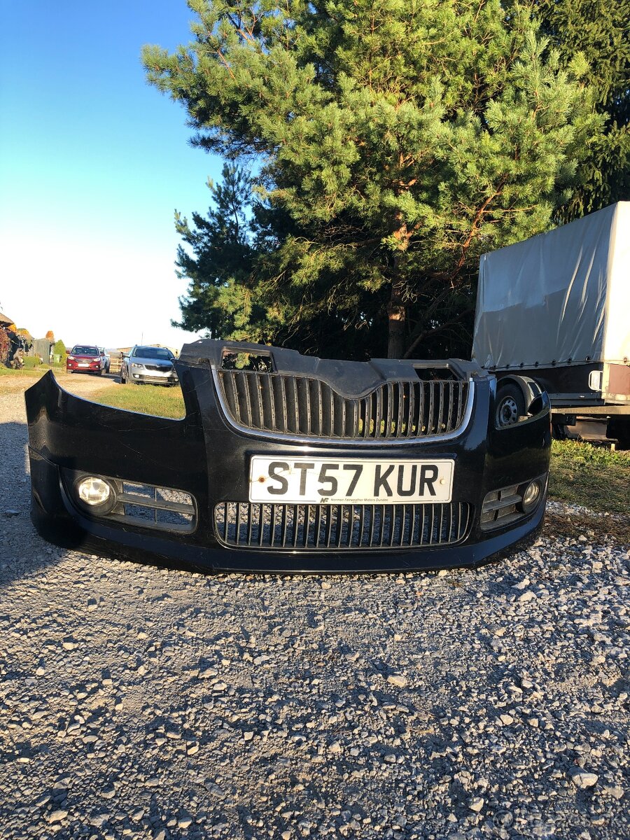 Predni naraznik skoda fabia II Roomster rs sport