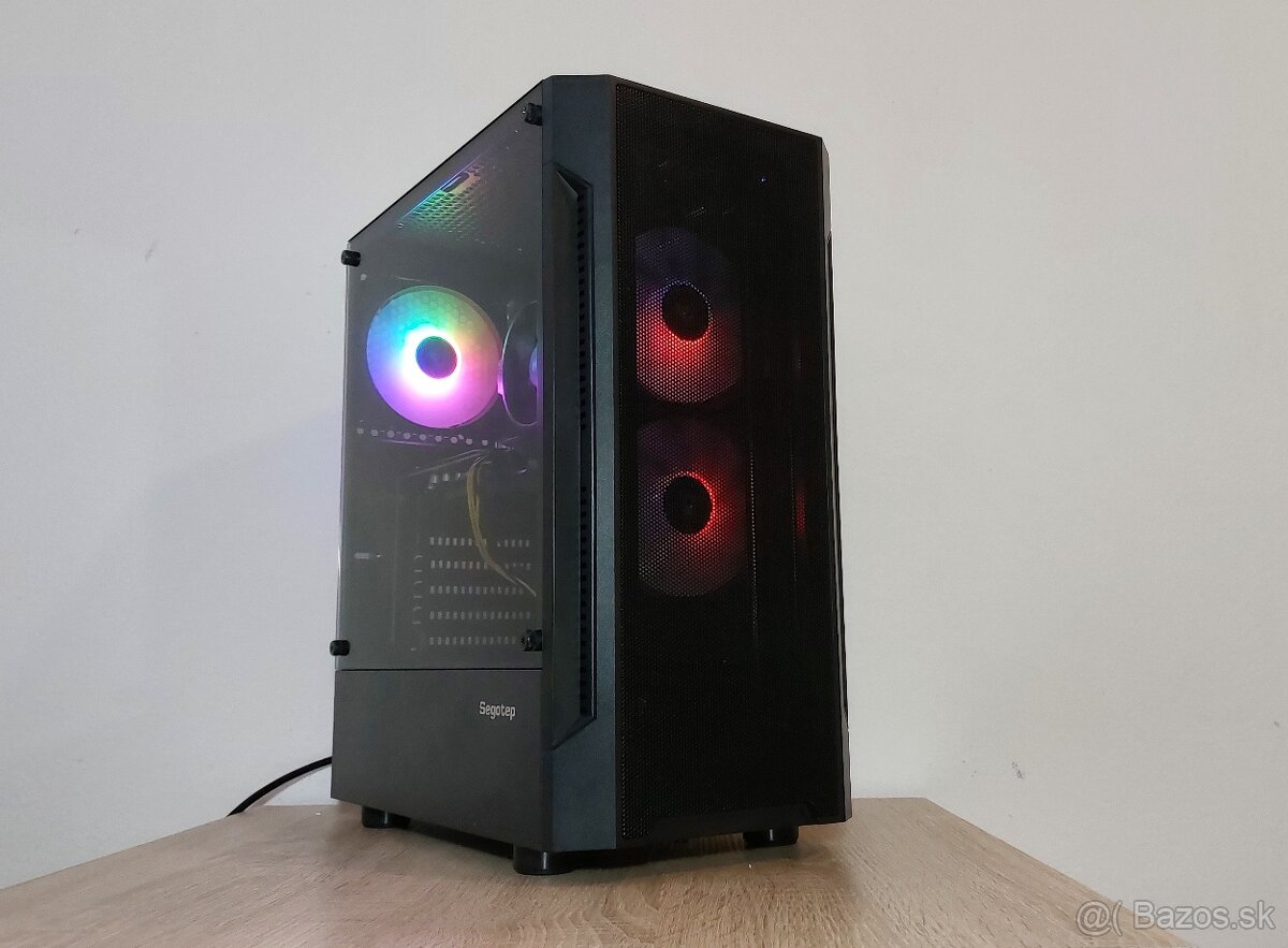 Herný pc AMD Ryzen 5 3600 3,60ghz/16GB/NVME 2TB/GTX1660SUPER