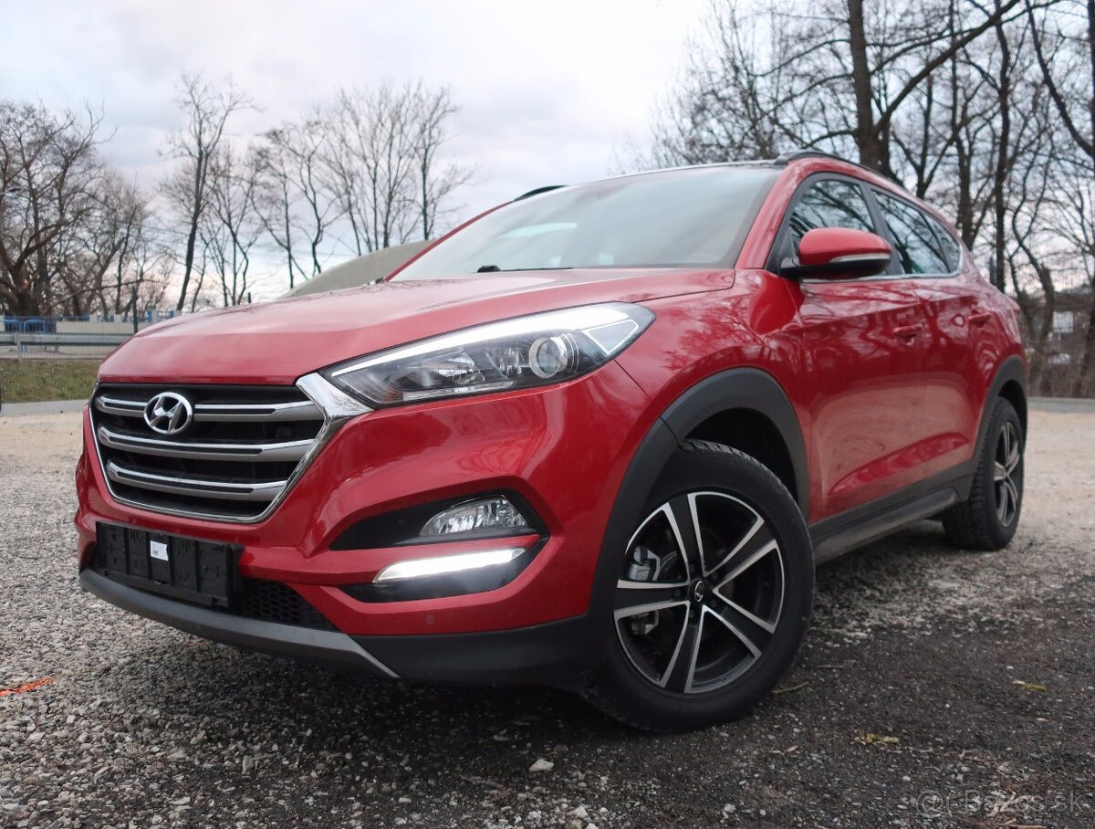 Hyundai Tucson 2016, 6st.manuál-bohatá výbava-PANORAMA-ťažné