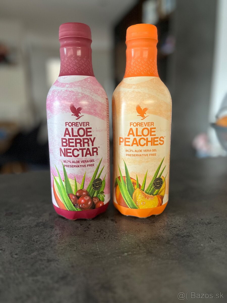 AKCIA Forever Aloe Berry Nectar+Peaches, 2 flase