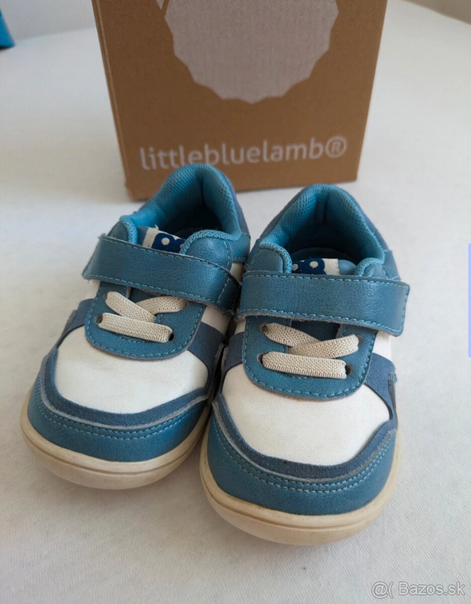 Tenisky barefoot little blue lamb 21