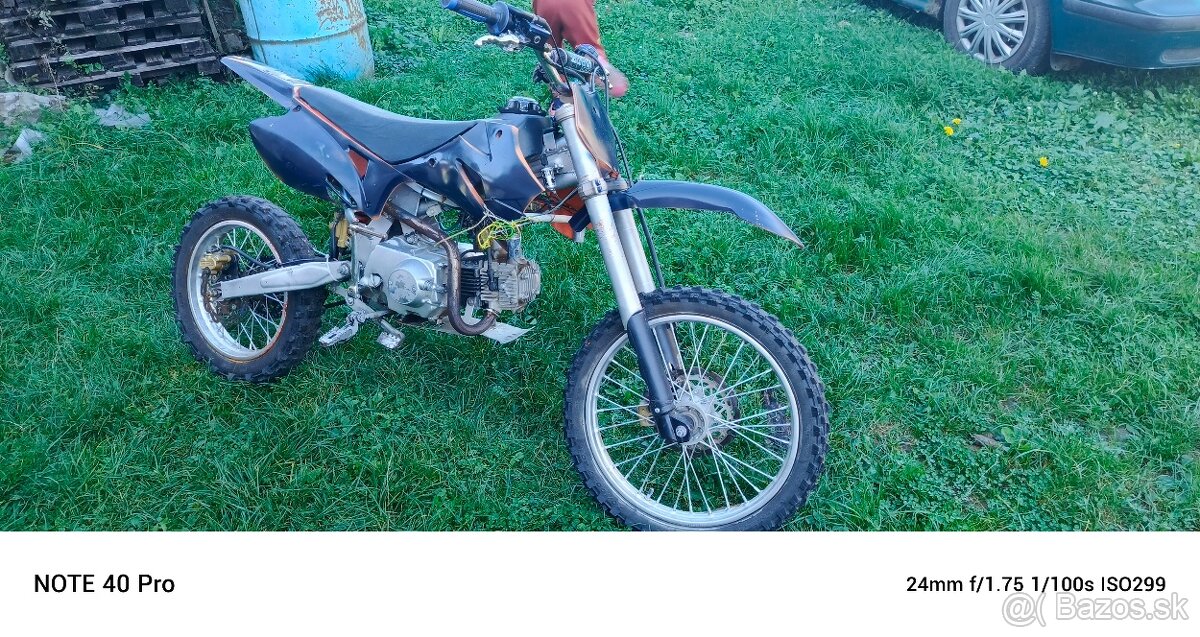 Predám pitbike 125