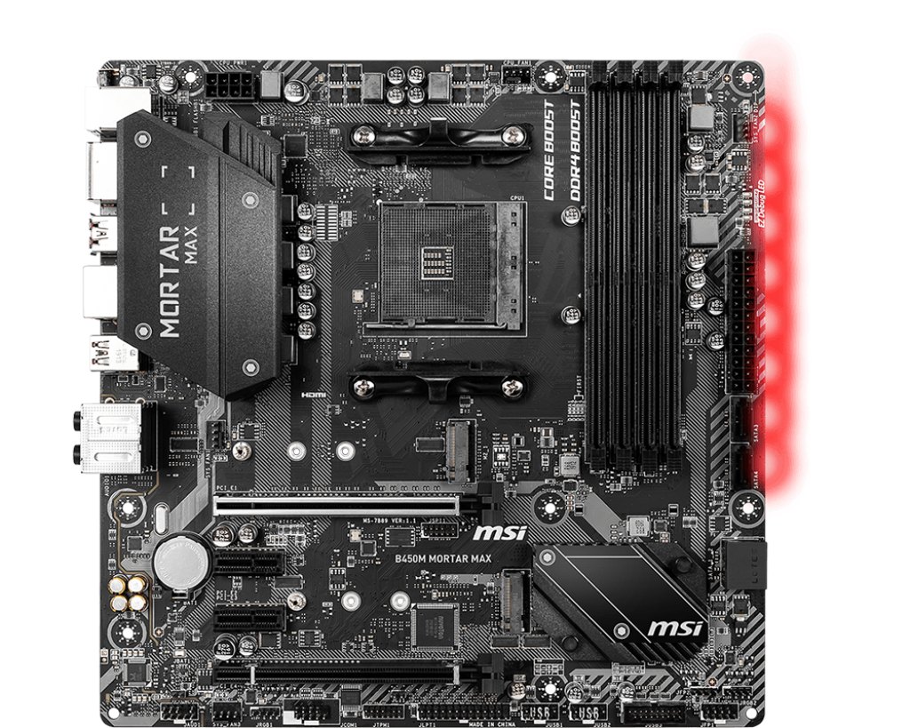 MSI B450m Mortar Max mATX