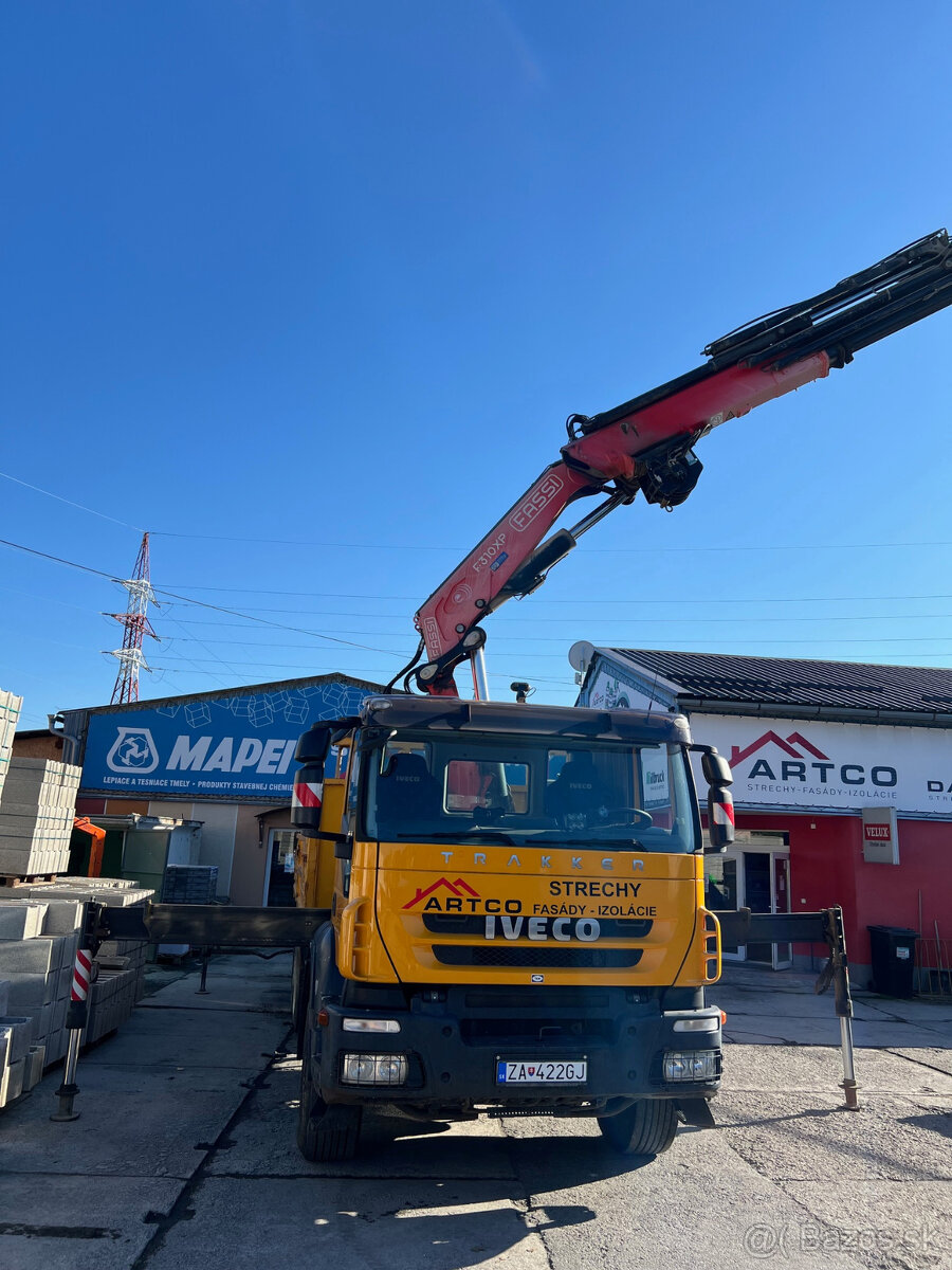 IVECO TRAKKER r.v. 08/2008, Hydraulická ruka FASSI