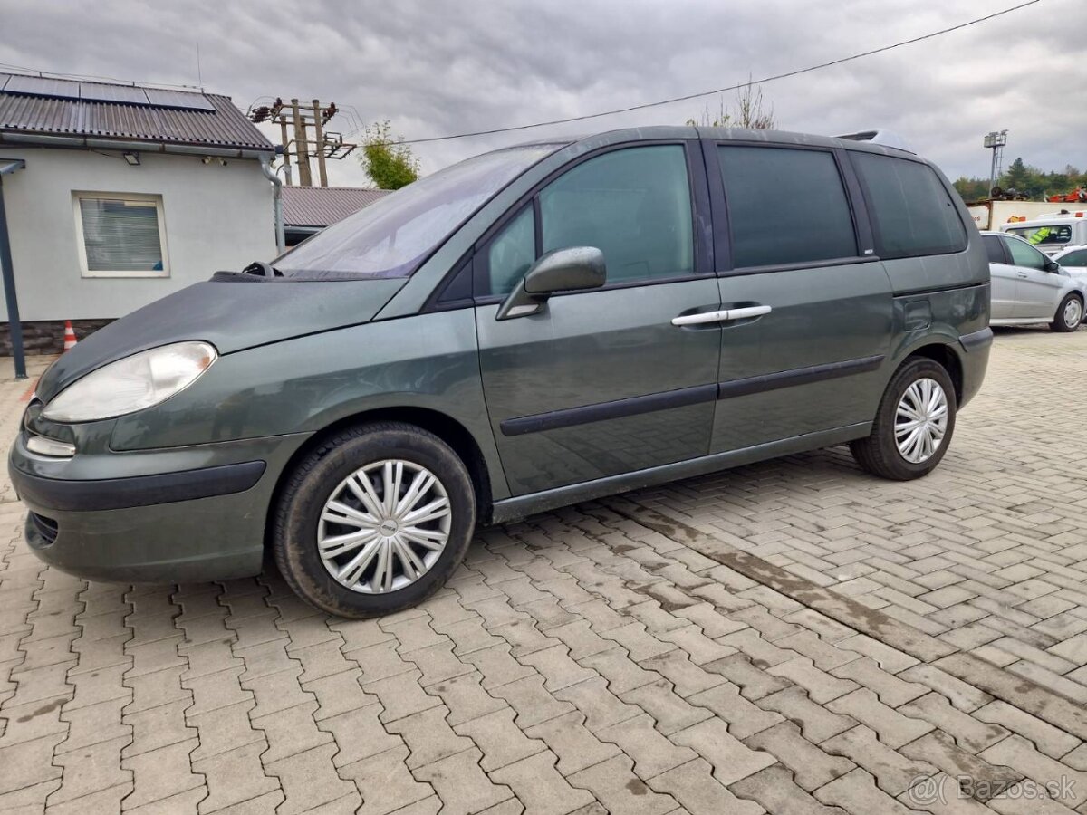 Predám Peugeot 807 2.0 HDI 100 KW 8 miest,Klíma,Webasto,8xgu