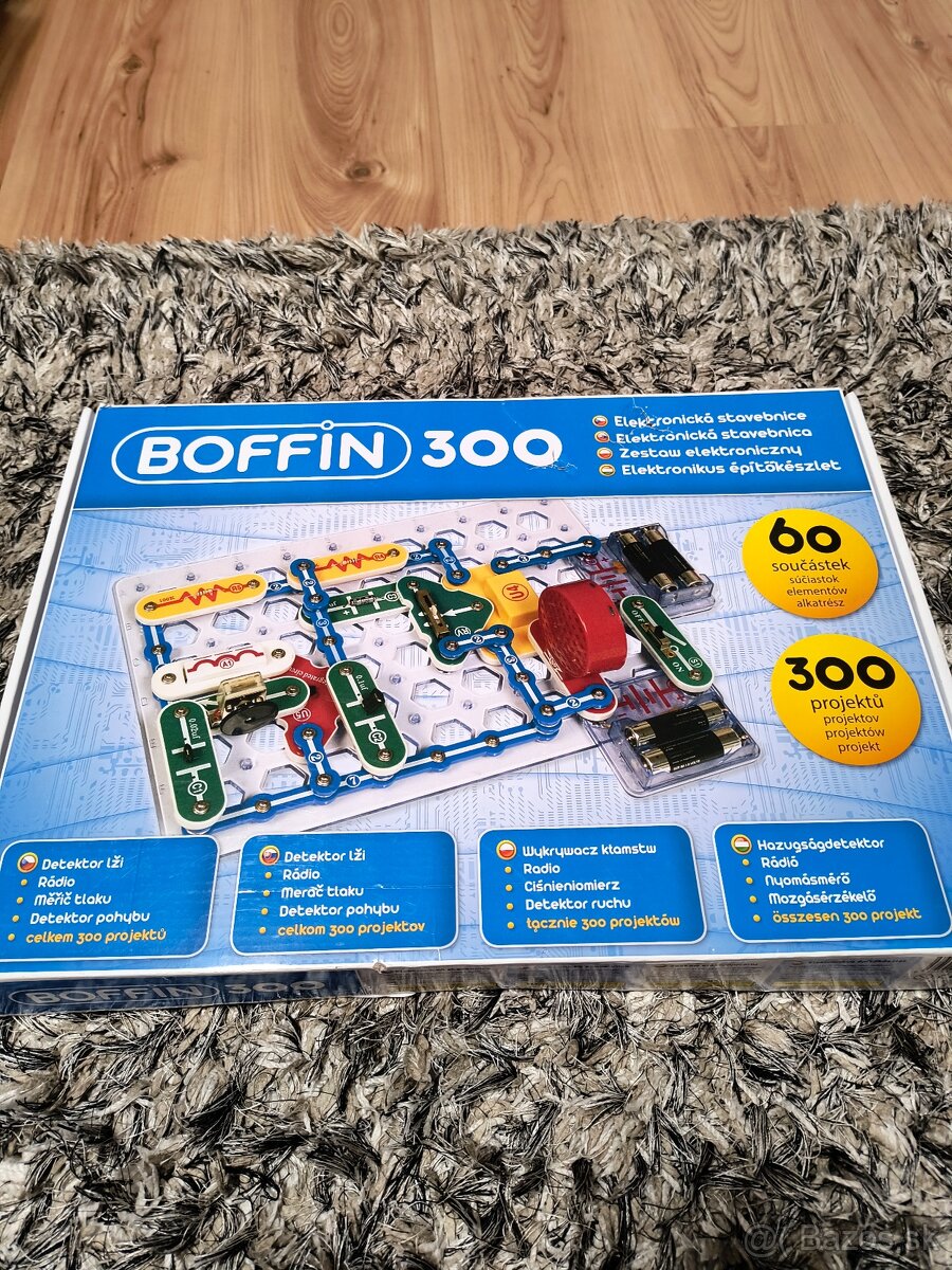 Elektronická stavebnica Boffin 300