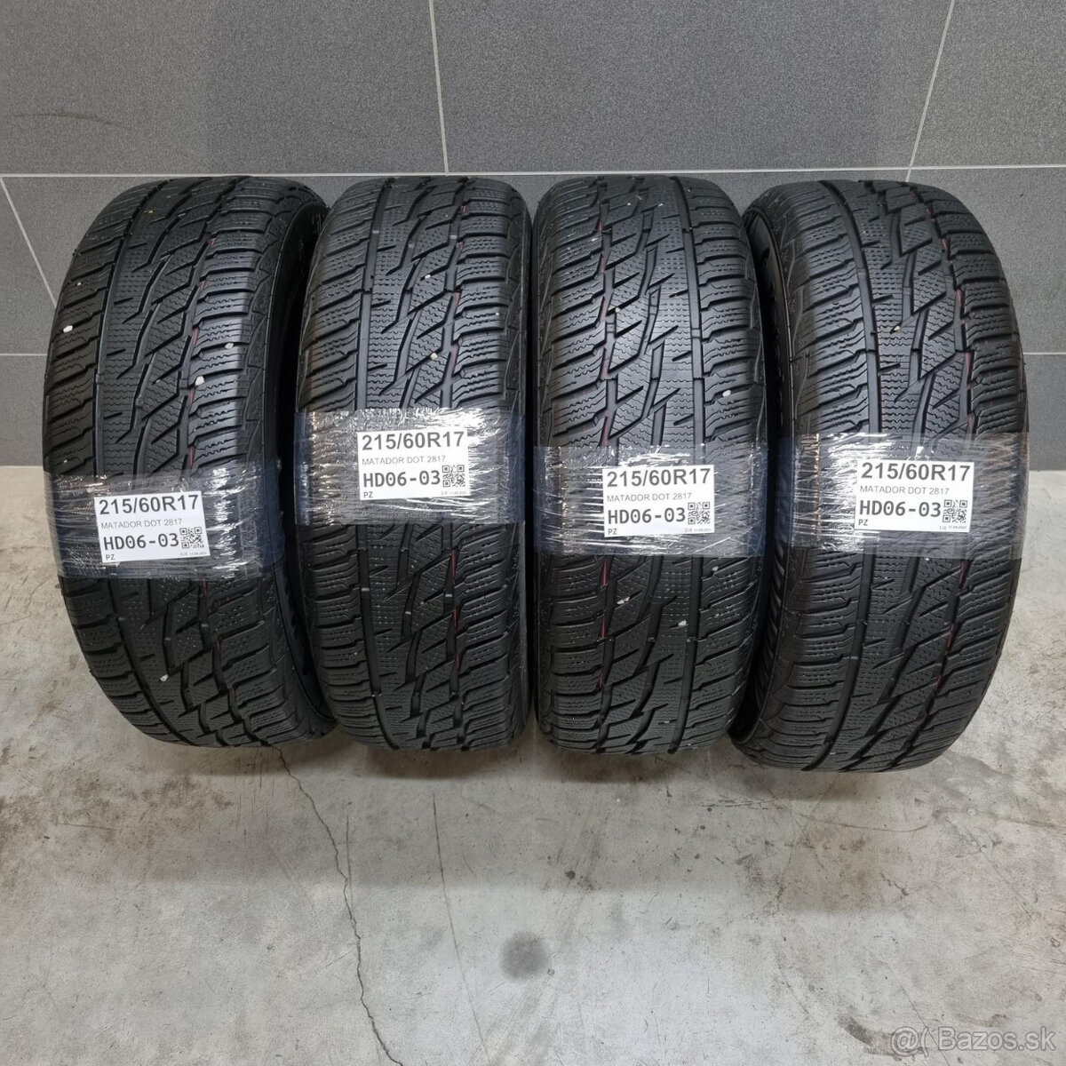 Zimné pneumatiky 215/60 R17 MATADOR DOT2817