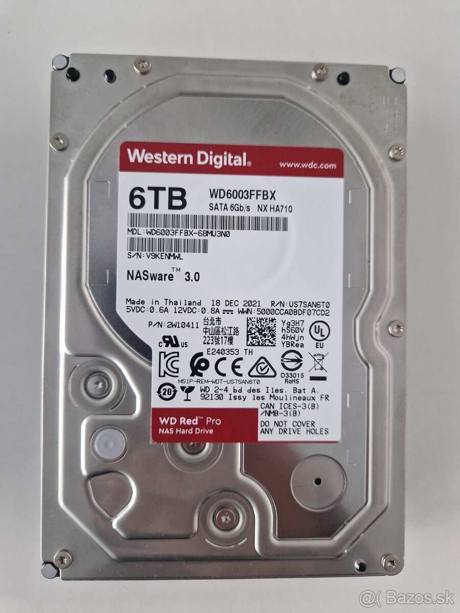 WD RED PRO 6TB