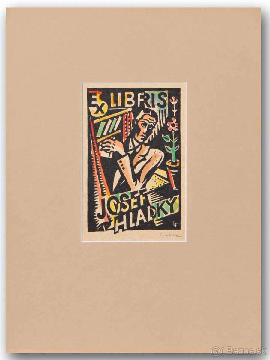 Ľudovít Fulla - Exlibris (1926)