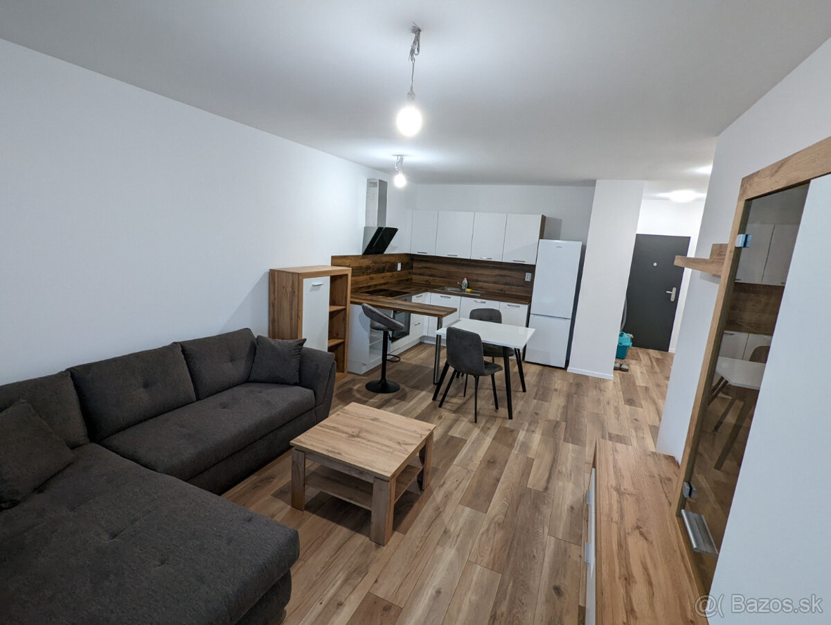 NOVOSTAVBA-zariadený 2 izbový byt, 50m2+28m2 terasa