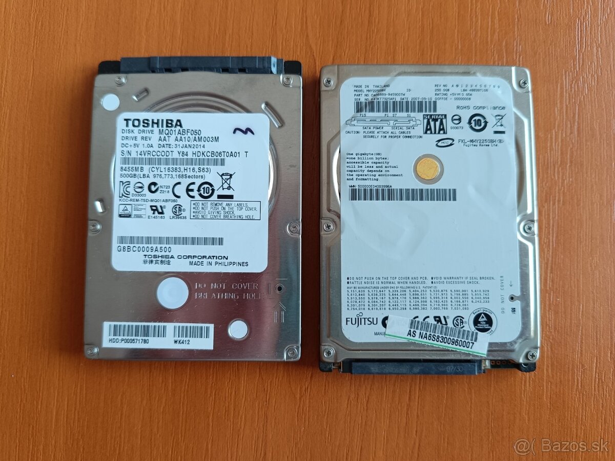 Predám staršie HDD