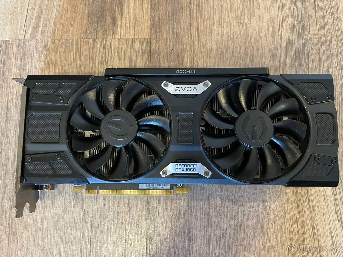 GPU - EVGA GeForce GTX 1060 GAMING, 6GB GDDR5