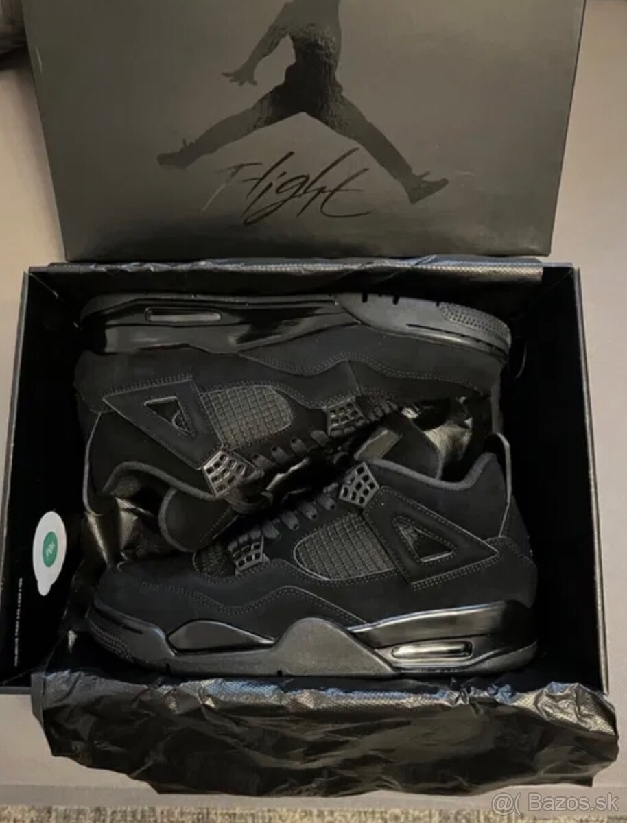 Nike Air Jordan 4 'Black Cat'