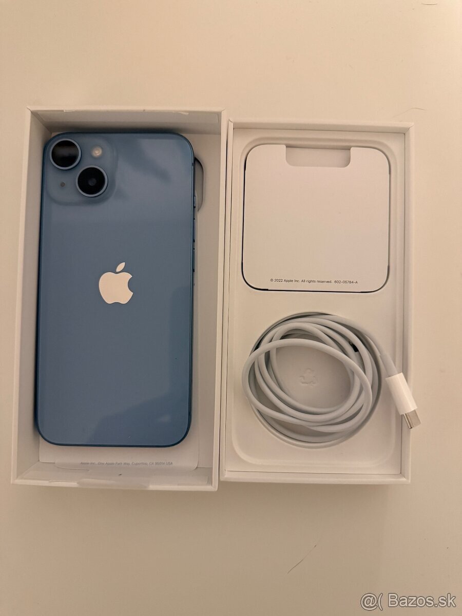 iPhone 14 128gb blue - v záruke