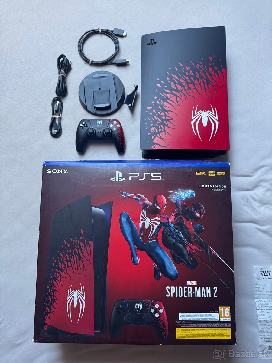 PS5 Spiderman 2 Limited edition ako nové v záruke