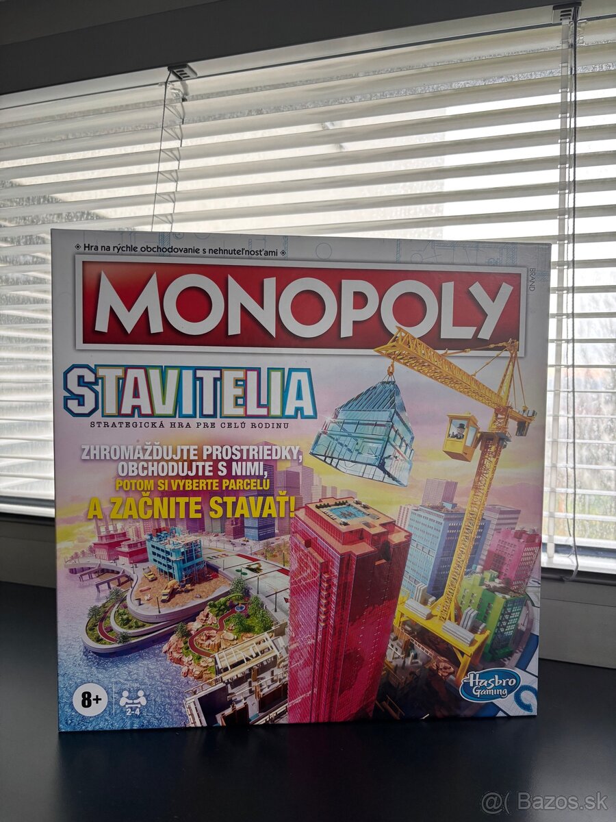 Spoločenská hra Monopoly Stavitelia