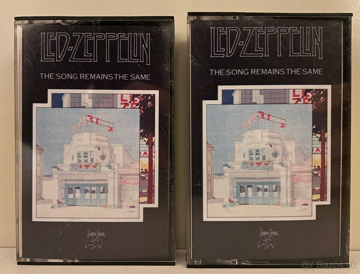 2xMC kazety LED ZEPPELIN "The Song Remains The Same"