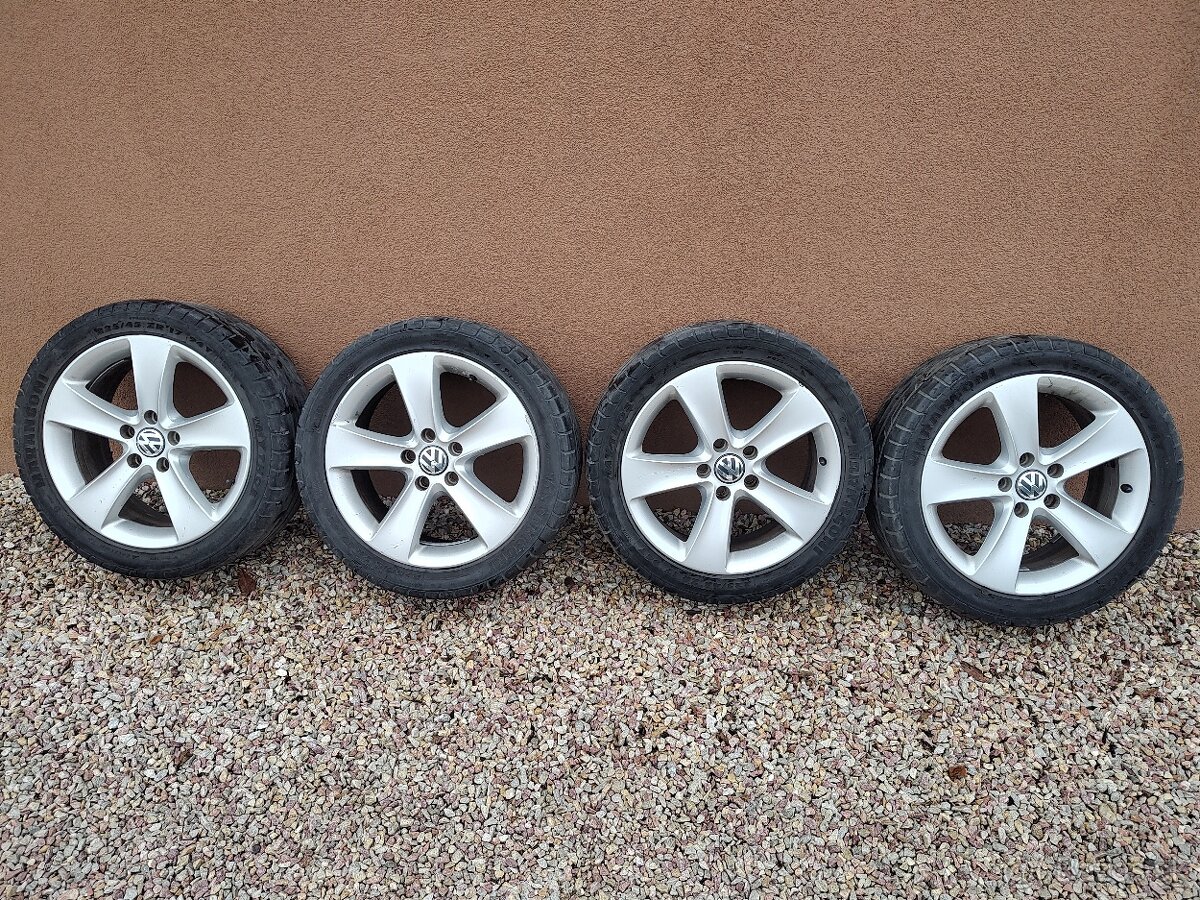 Predám kolesa Volkswagen 5x112 r17