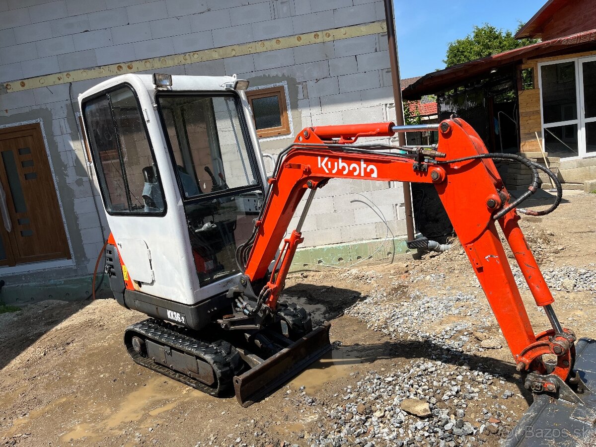 Predam minibager kubota kx36-2