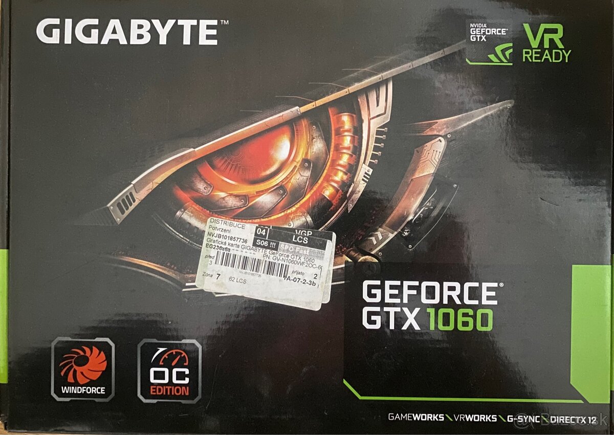 GeForce GTX 1060 6G