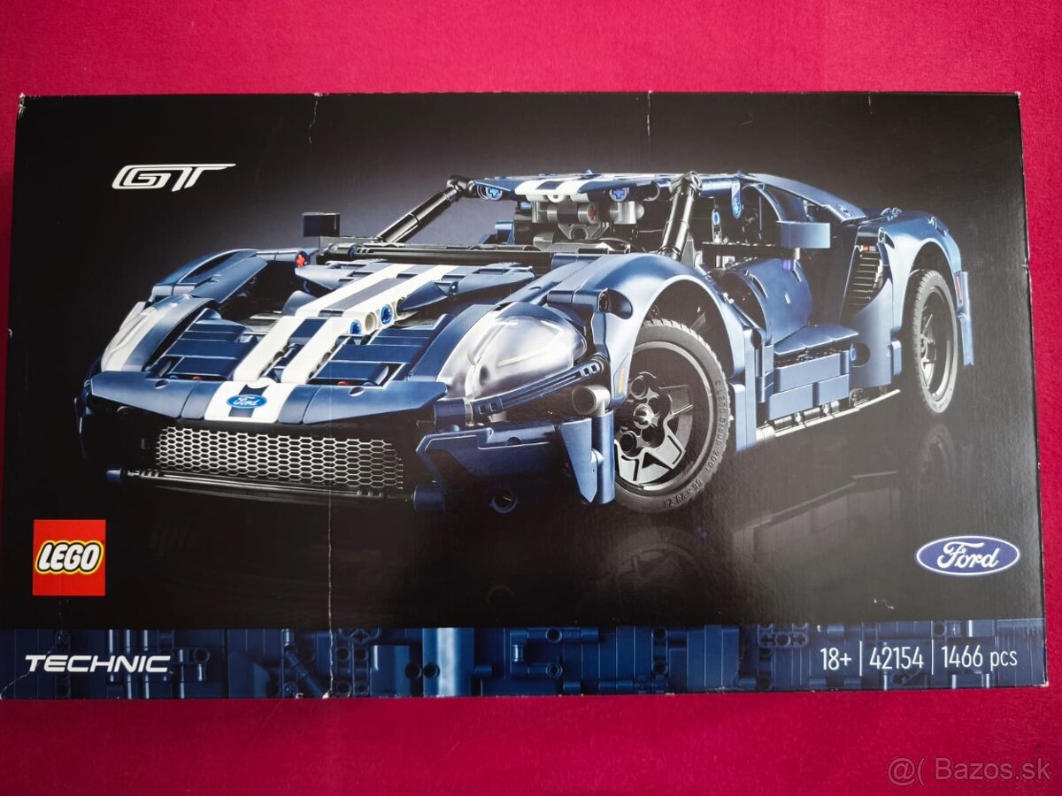 Predám čisto nové LEGO® Technic 42154 2022 Ford GT