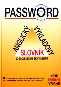 Password, anglicky výkladový slovník