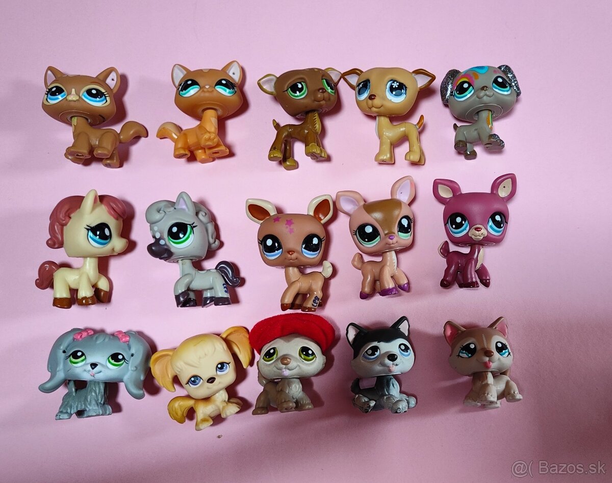 Lps littlest pet shop zvieratká - vzácnejšie