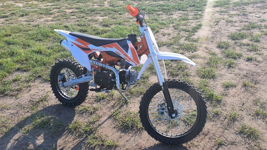 Pitbike MiniRocket SuperPit 125ccm 17/14 oranžová