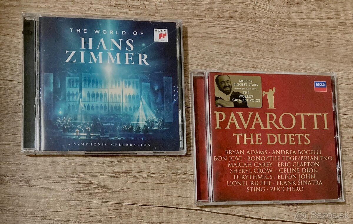 Hans Zimmer, Luciano Pavarotii