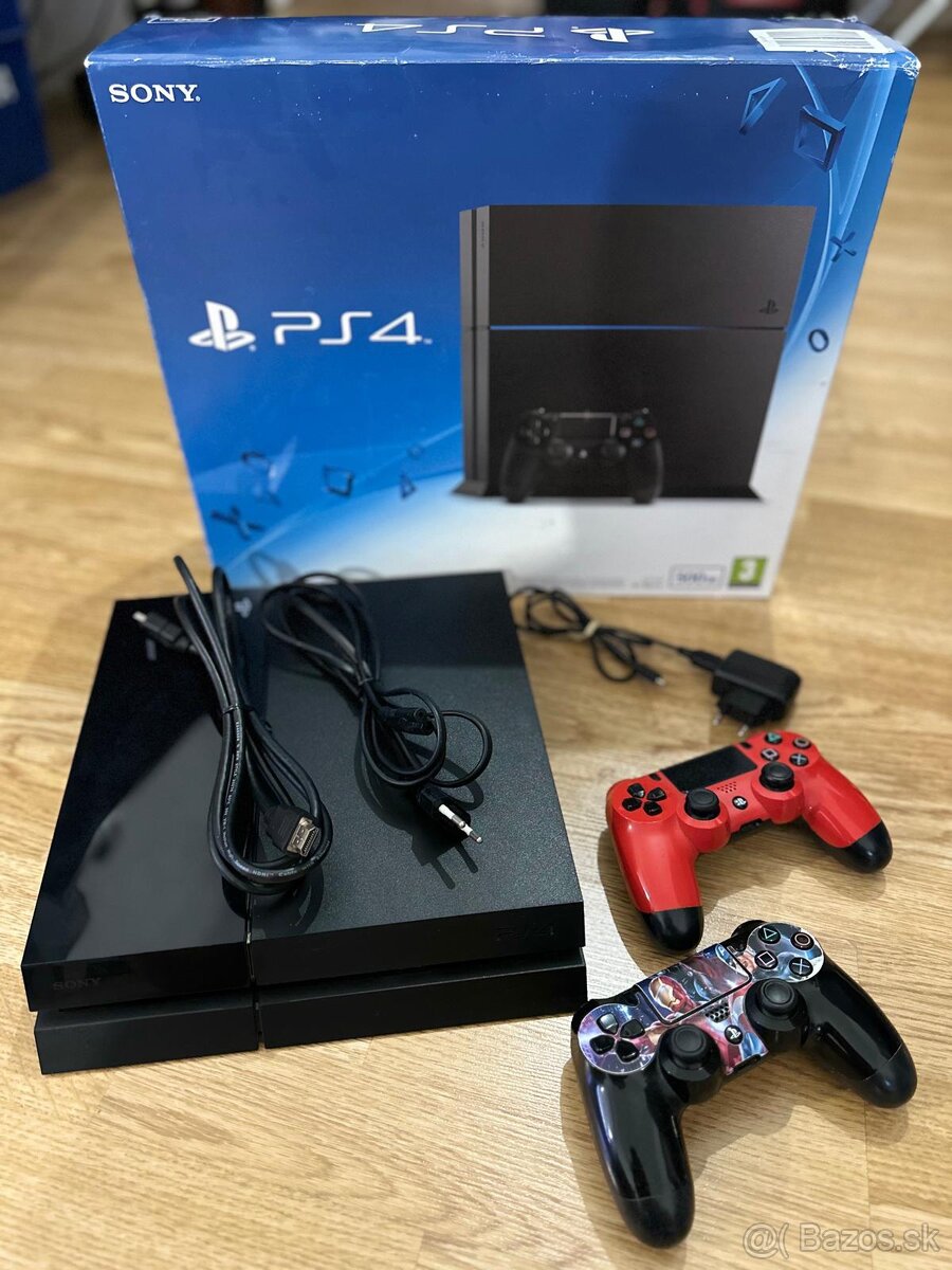 Playstation 4, 1TB + 2 ovládače