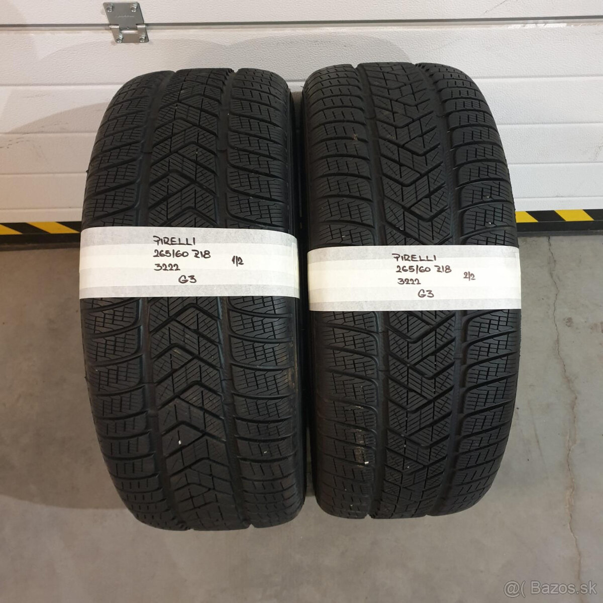 Zimné pneumatiky 265/60 R18 PIRELLI DOT3222