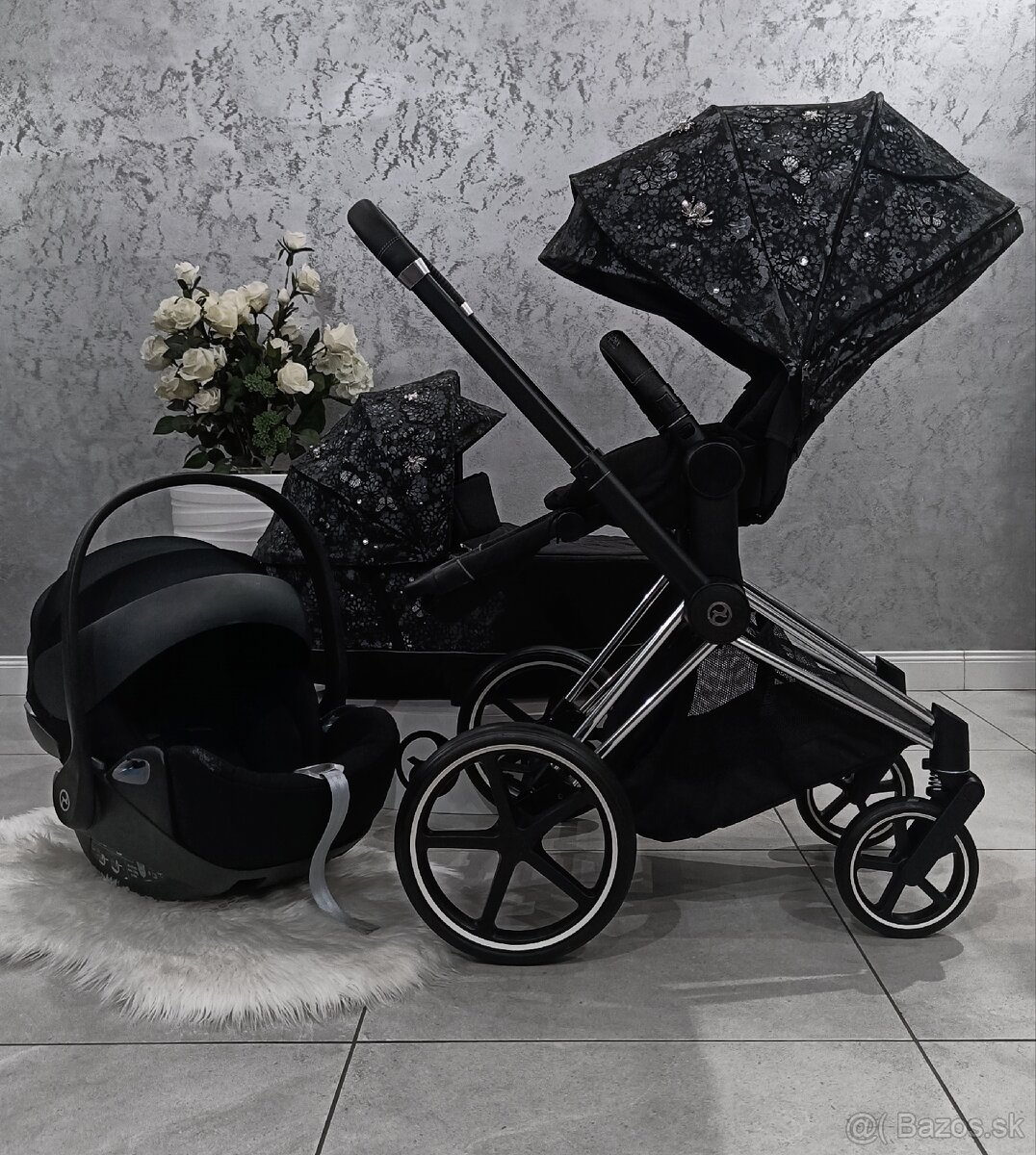 ŠPECIÁLNA TROJKOMBINÁCIA CYBEX BY JØ MONOCHROMA