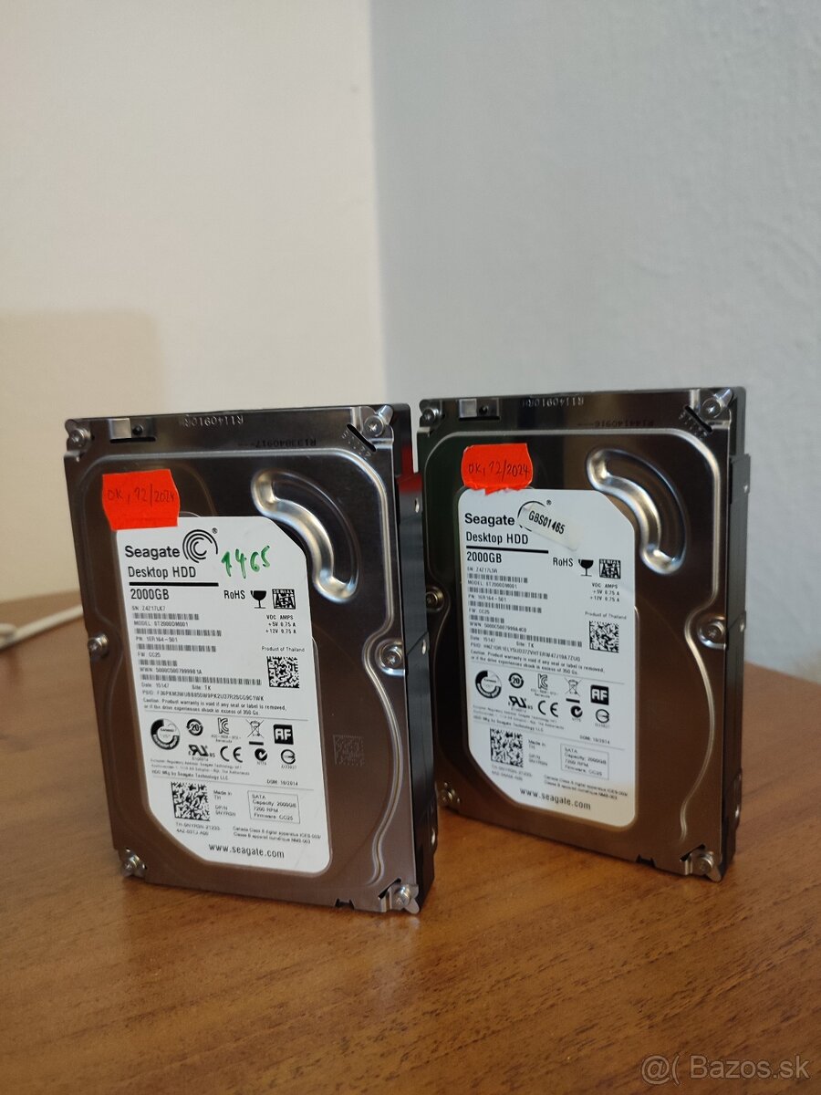 HDD 2TB Seagate Desktop 3,5"