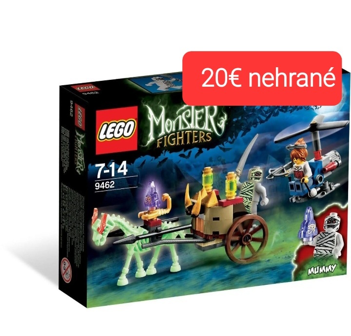 Lego nehrané s krabicou a návodom