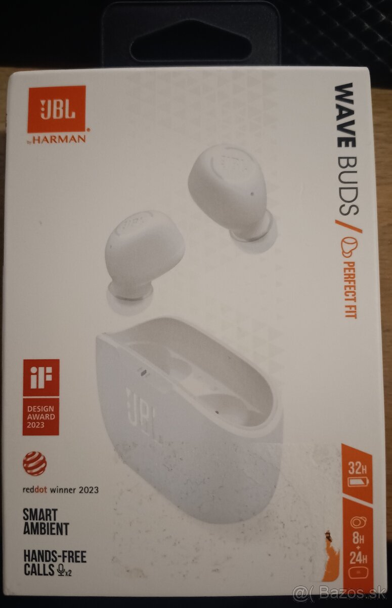 Predám Bezdrôtové slúchadlá JBL Wave Buds