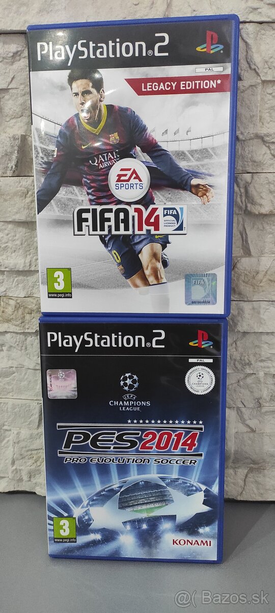 FIFA 14, PES 2014 PS2