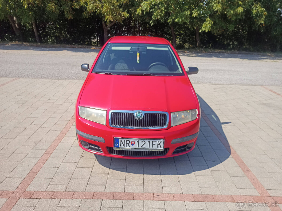 Predám Škoda Fábia 1,2HTP, 40kw, classic