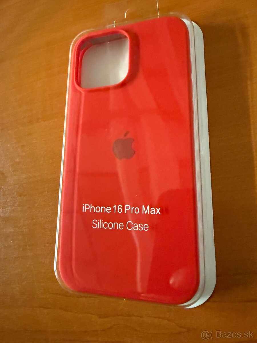 iPhone 16 pro max obal silikónovy