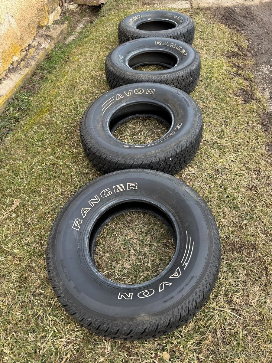 Pneumatiky Ranger Avon AT M+S 235/75 R15