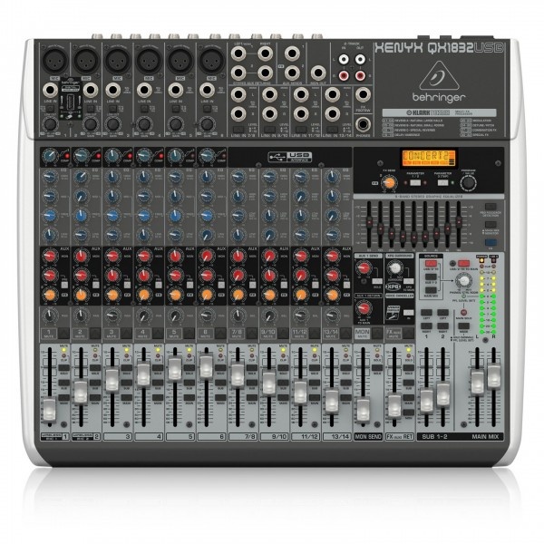 Predám mixažný pult BEHRINGER QX 1832 USB